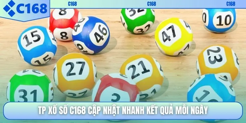 TP xổ số C168 cập nhật nhanh kết quả mỗi ngày